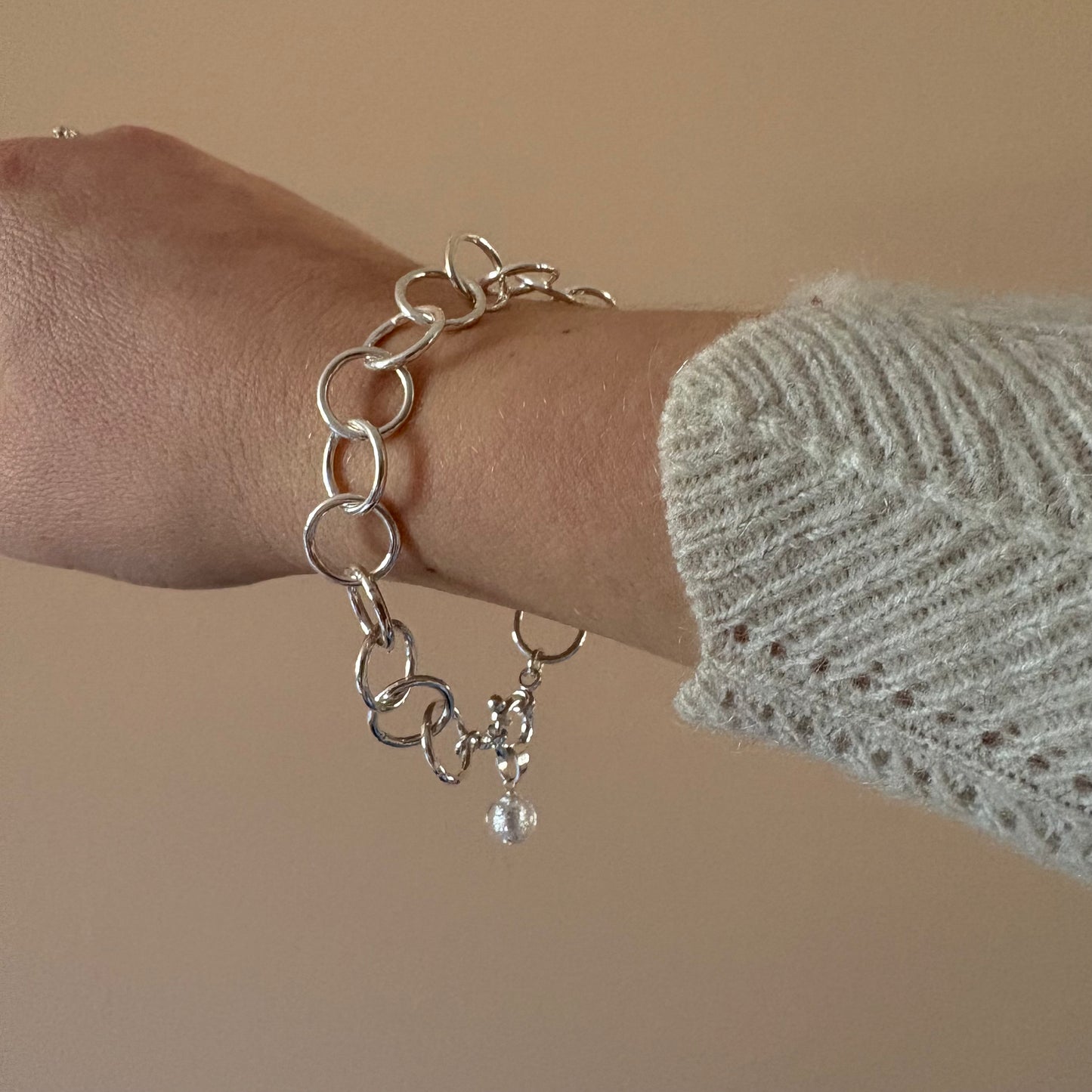 Chunky Link Bracelet - Sterling SIlver