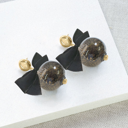 Bollina Statement Earrings (Molten Moon) - Gold COMING SOON