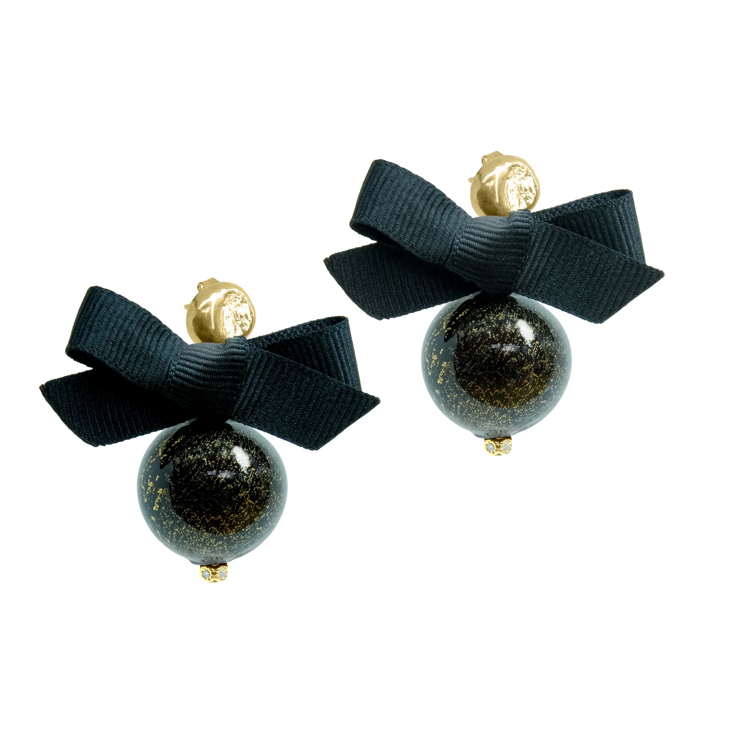 Bollina Statement Earrings (Molten Moon) - Gold COMING SOON