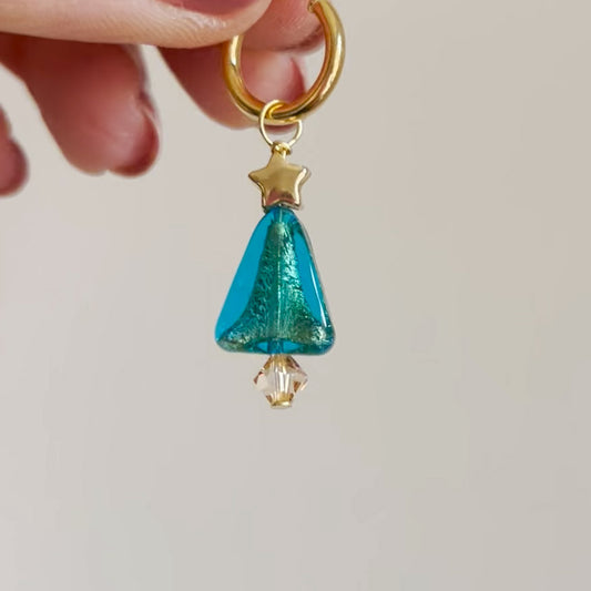 Christmas Tree and Star Earrings - Gold Plated COMING SOON