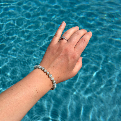 Sky Dancer Bracelet - Duckegg/Gold