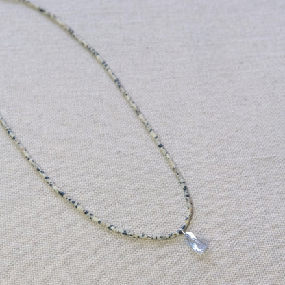 Labradorite Necklace 16 Inches - Sterling Silver