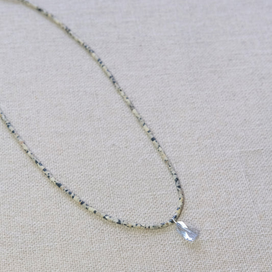 Labradorite Necklace 16 Inches - Sterling Silver