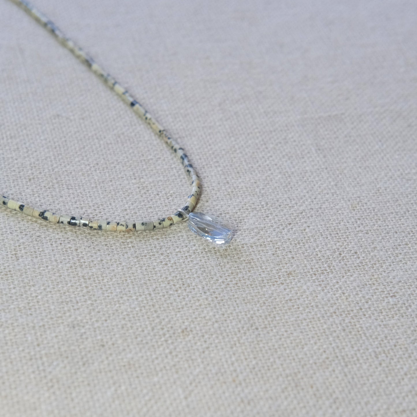 Labradorite Necklace 16 Inches - Sterling Silver