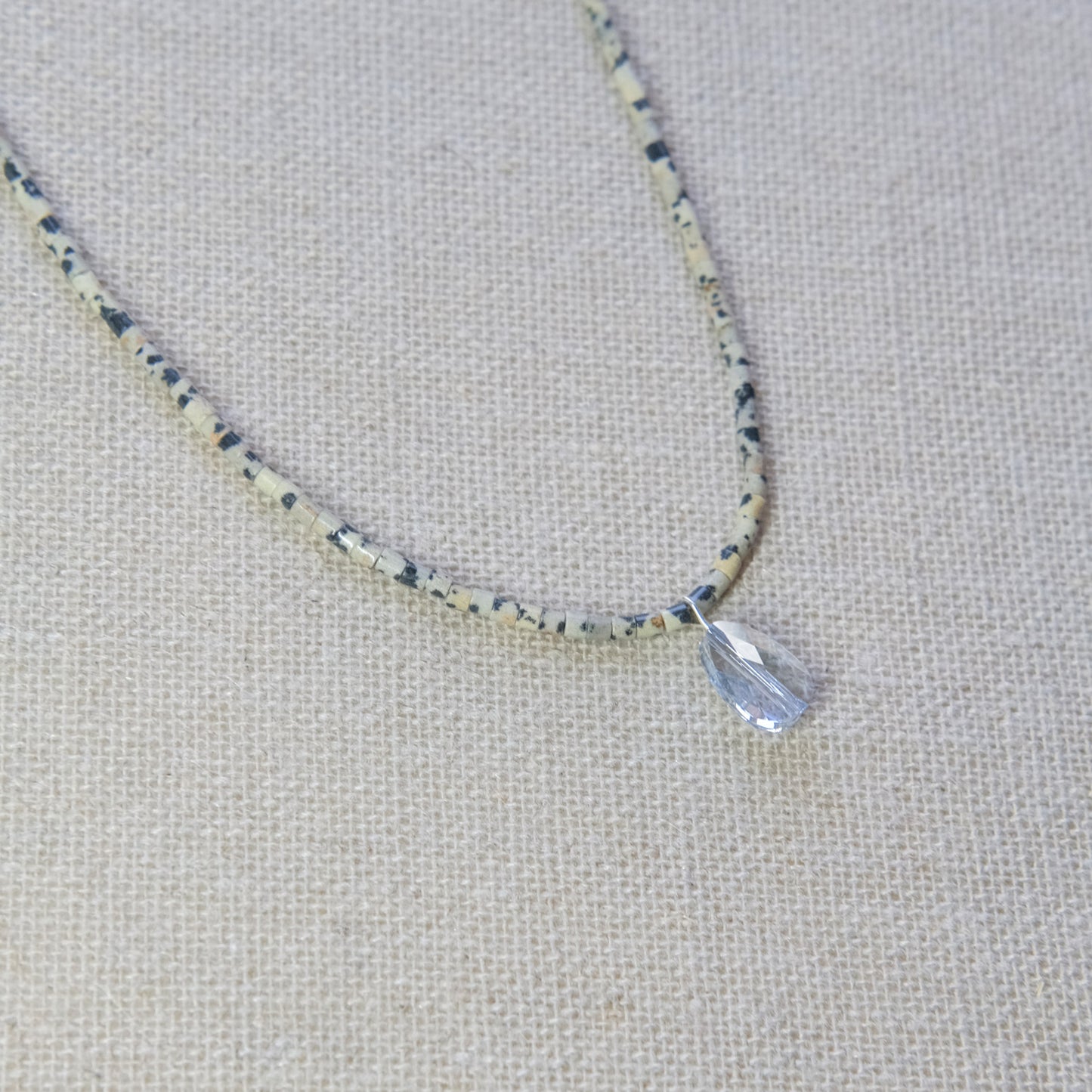Labradorite Necklace 16 Inches - Sterling Silver