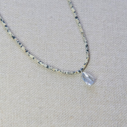 Labradorite Necklace 16 Inches - Sterling Silver