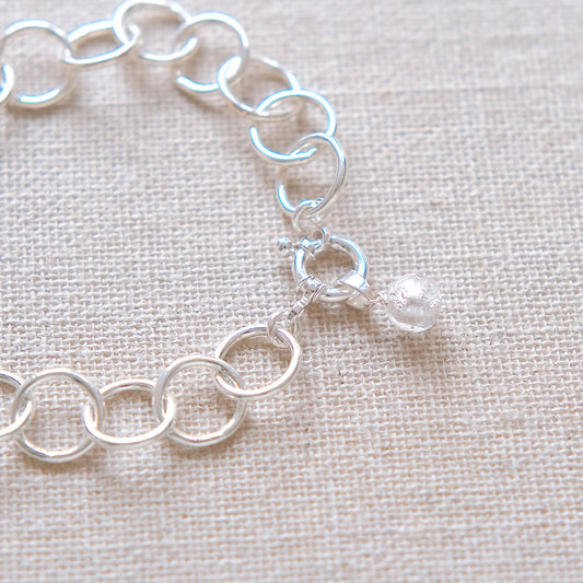 Chunky Link Bracelet - Sterling SIlver