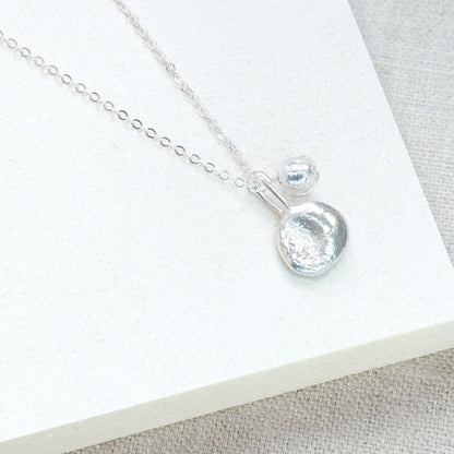 silver coin necklace