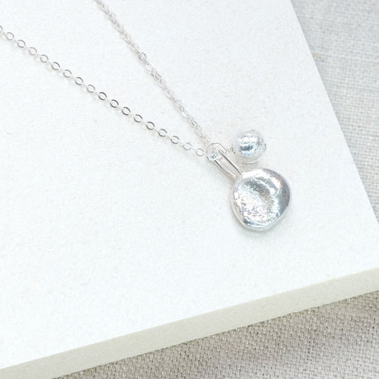 silver coin necklace