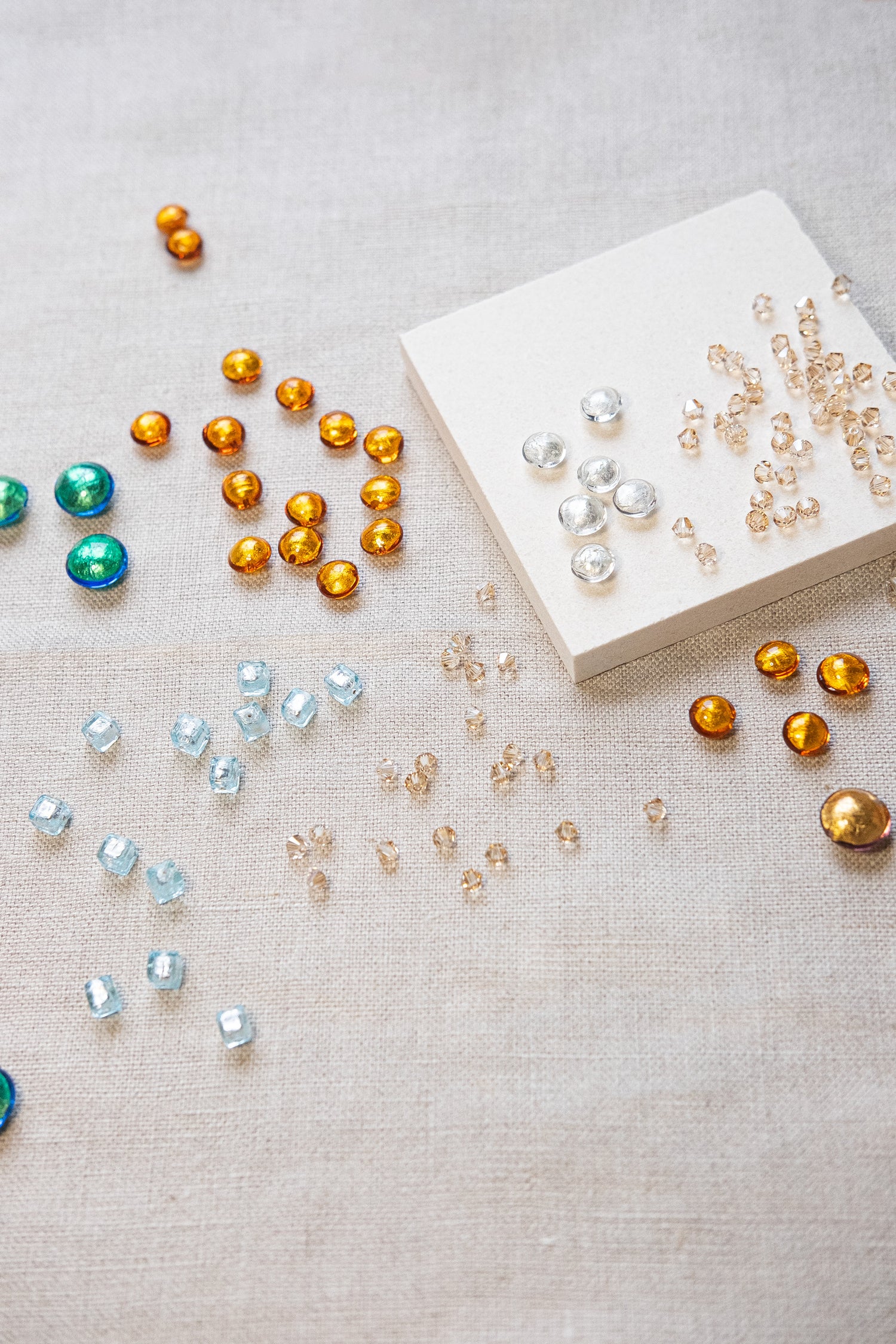 stunning Murano glass beads and Swarovski crystals for jewellery making