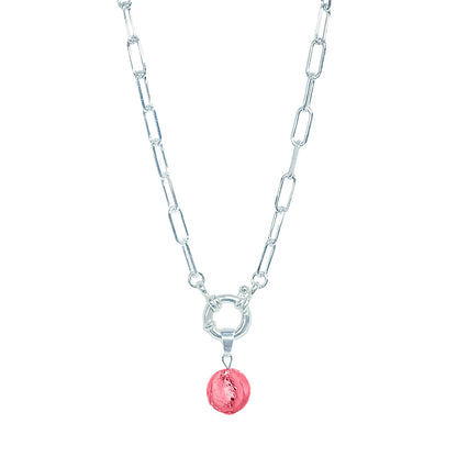Shine On Charm Necklace - Sterling Silver