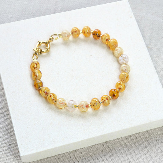 Sky Dancer Bracelet - Amber/Gold PREORDER