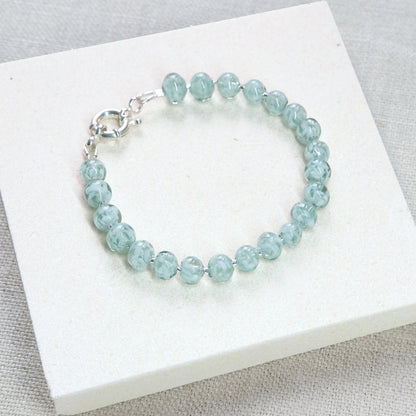 Sky Dancer Bracelet - Duckegg/Silver PREORDER