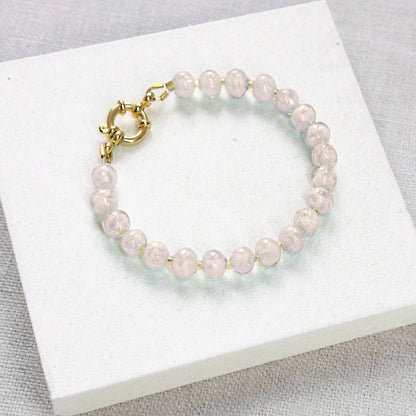 Sky Dancer Bracelet - Nude Pink/Gold PREORDER