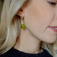 Christmas Tree and Star Earrings - Gold Plated