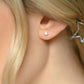 Star Stud Earrings - Sterling Silver