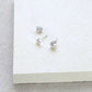Star Stud Earrings - Sterling Silver